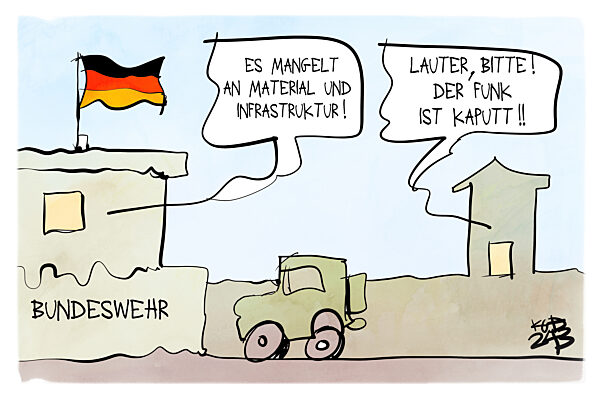 Maengel bei der Bundeswehr