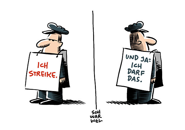 GDL darf weiter streiken : Bahn scheitert erneut vor Gericht