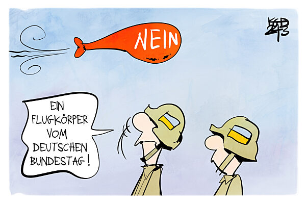 Der Bundestag lehnt Taurus-Lieferungen ab