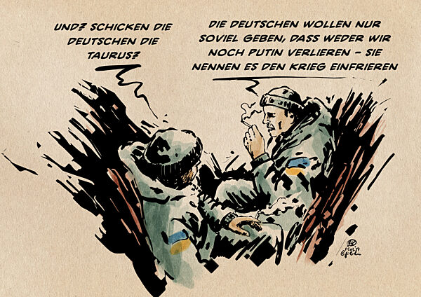 Den Krieg einfrieren