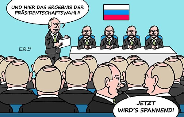 Spannung in Russland