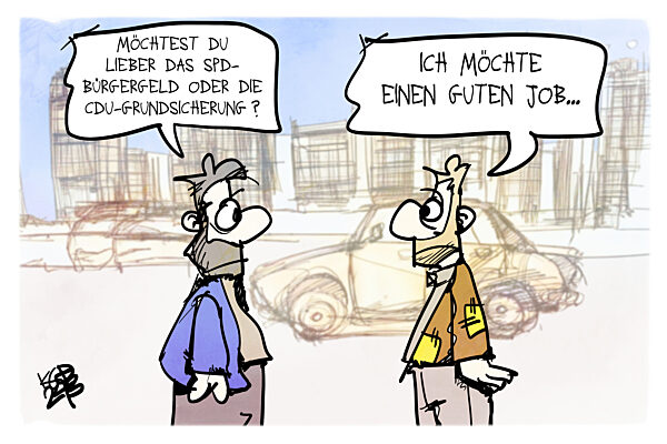 Die CDU will Einschnitte beim Buergergeld