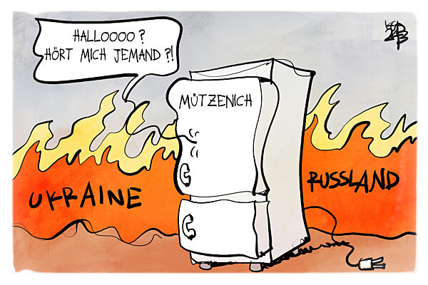 Muetzenich friert den Krieg ein