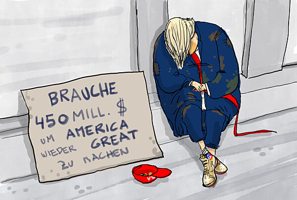 Trump kann 450 Millionen Dollar nicht zahlen