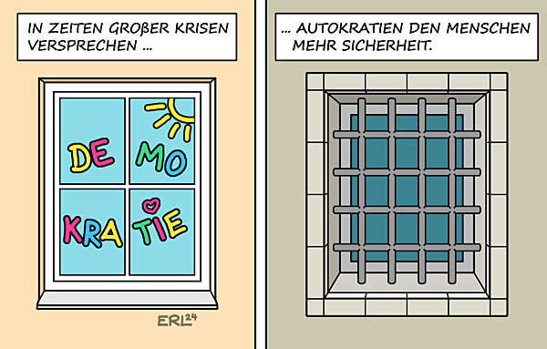 Demokratien weltweit auf dem Rueckzug