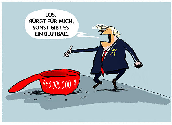 Trump auf der Suche nach Geldgebern