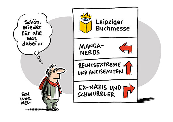 Leipziger Buchmesse : Frei.Wild Frontmann Philipp Burger darf doch lesen