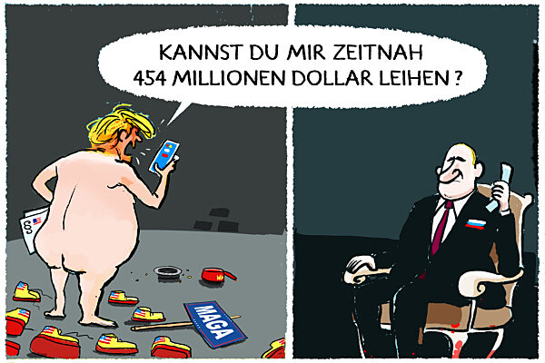 Trump in akuter Finanznot