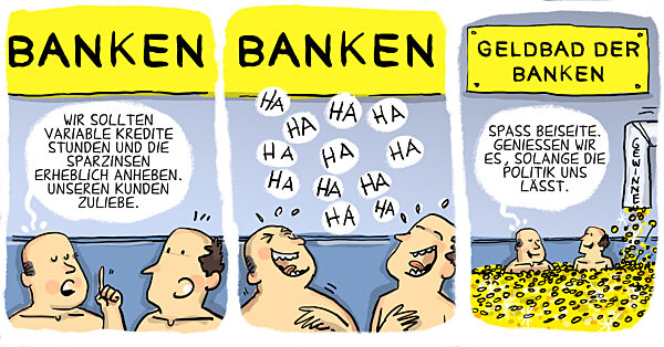 Kreditzinsen und Sparzinsen