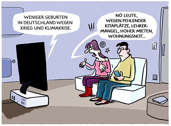 Sinkende Geburtenrate