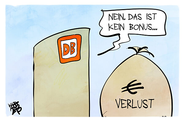 Die Bahn macht hohe Verluste