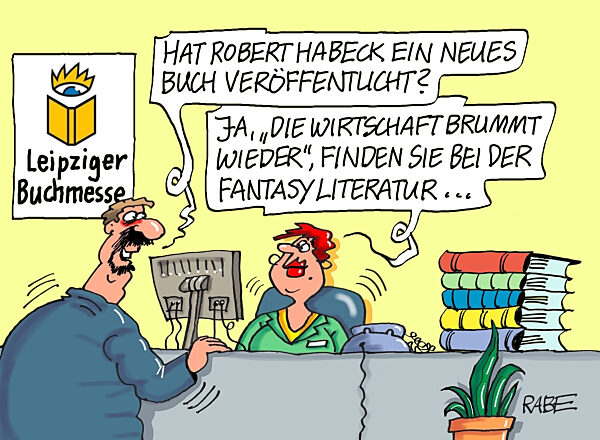 Habeck und Buchmesse