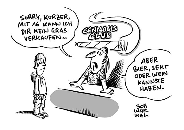 Bundesrat billigt Gesetz : Cannabis ab 1. April teilweise legal