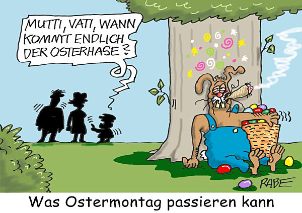 Ostern total bekifft