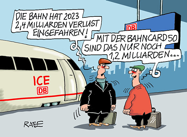 Verlustgeschaeft Deutsche Bahn