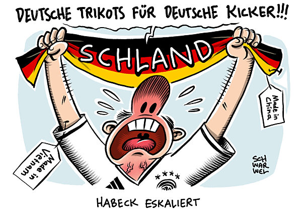 Habeck kritisiert DFB-Wechsel von Adidas zu Nike