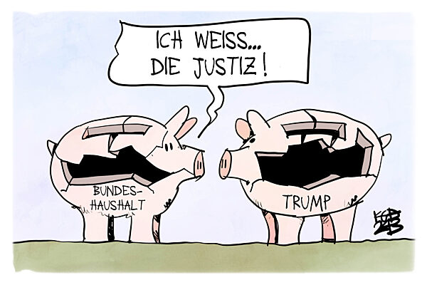 Trump kann die auferlegte Geldstrafe nicht zahlen