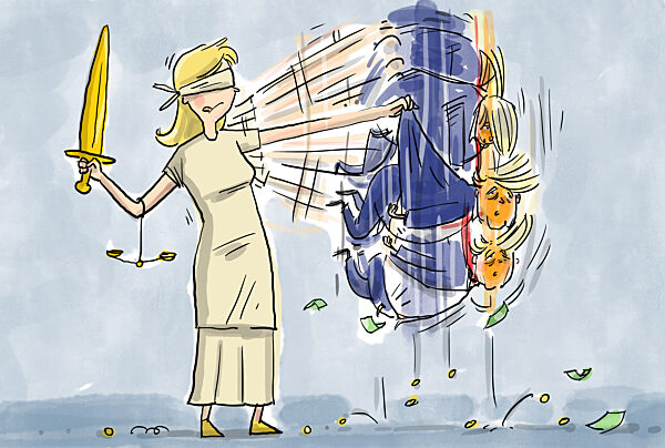 Ende der Kautionsfrist fuer Trump