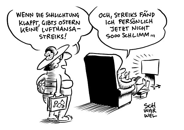 Tarifstreit : Bei Erfolg an Ostern keine Lufthansa-Streiks