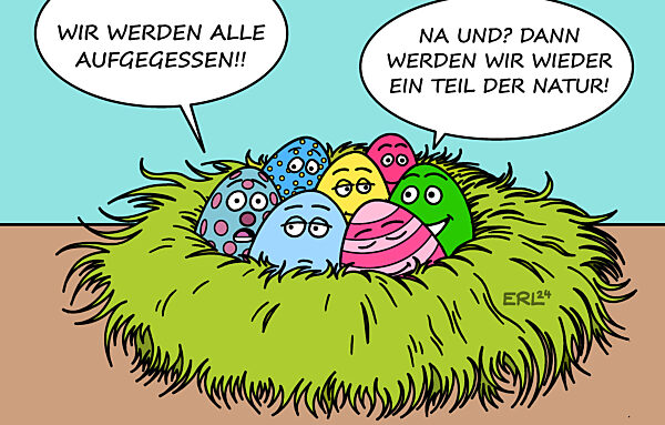 Die Angst der Ostereier