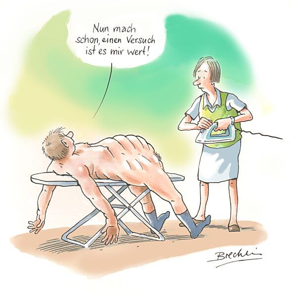 Eine Fruehjahrsfigur performen