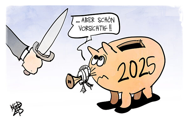 Uneinigkeit ueber den Haushalt 2025