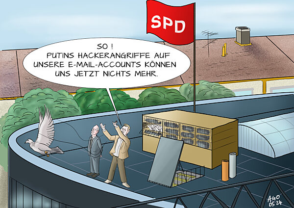 Brieftauben-Mail fuer dich