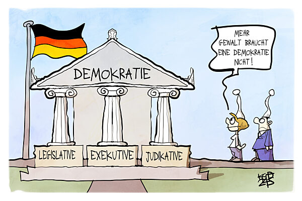 Gewaltenteilung in der Demokratie