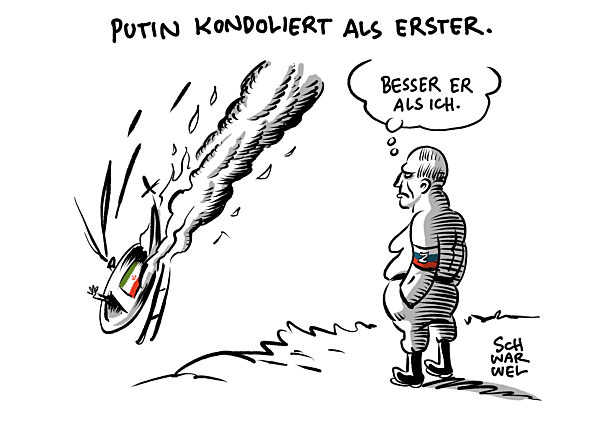 Iranische Staatschef bei Hubschrauber-Absturz getoetet