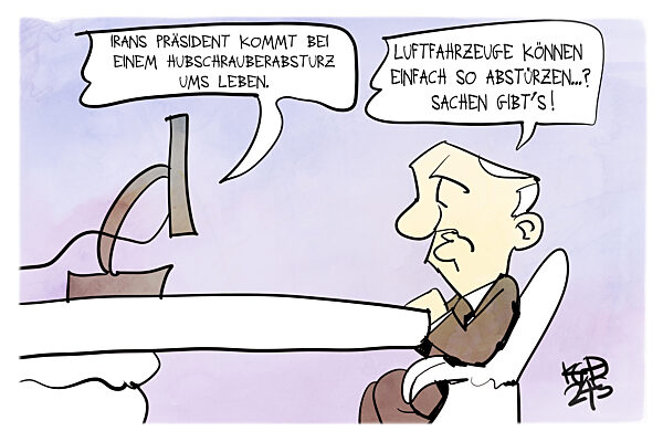 Irans Praesident Raisi stirbt bei einem Hubschrauberabsturz