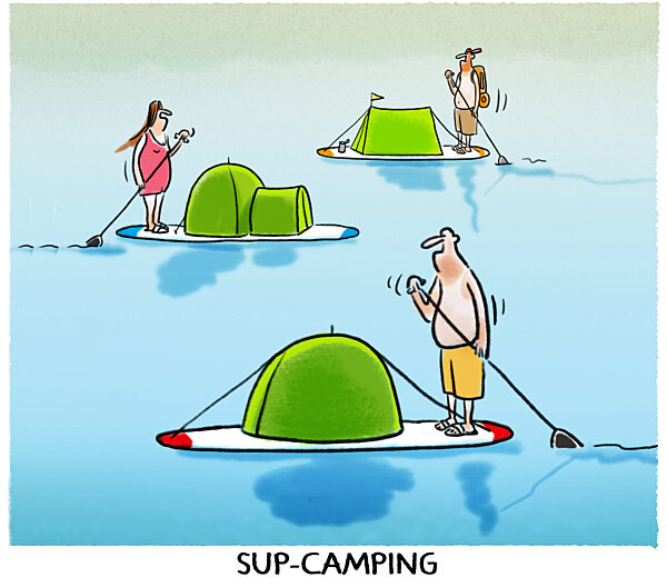 Stand Up Paddler - Serie Camping
