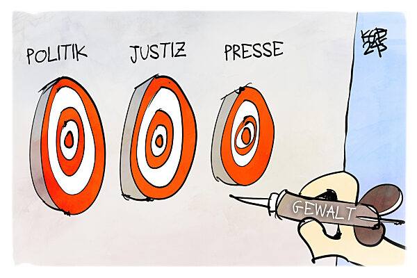 Politisch motivierte Gewalttaten steigen stark an