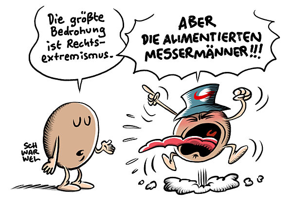 Hoechstwert bei politisch motivierten Straftaten ? groesste Bedrohung ist