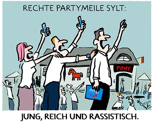 Nazi-Parolen auf Sylt