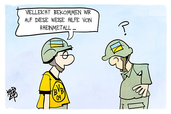 Rheinmetall wird BVB-Sponsor