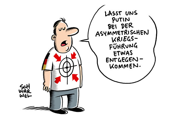 Krieg gegen die Ukraine : Einsatz deutscher Waffen