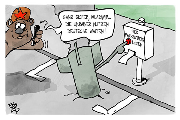 Ukraine darf deutsche Waffen in Russland einsetzen