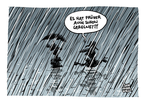 Extremwetter in Deutschland : Gewitter Starkregen Hochwasser