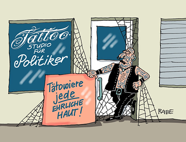 Tattoo fuer Abgeordnete