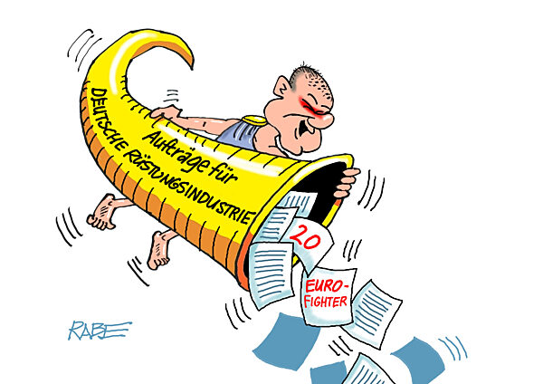 Scholz und Waffenlobby