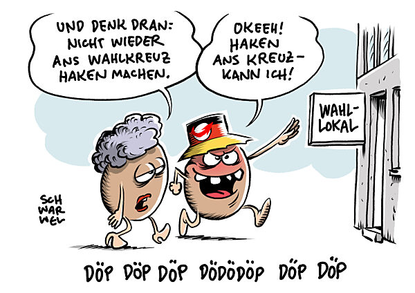 Vor EU-Wahl 2024 : Umfrage-Klatsche fuer AfD nach Mannheim-Anschlag
