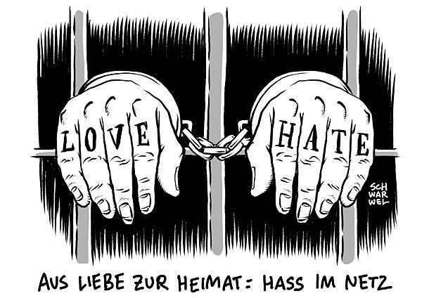 Aktionstag gegen Hetze : Bundesweite Razzien wegen Hasspostings