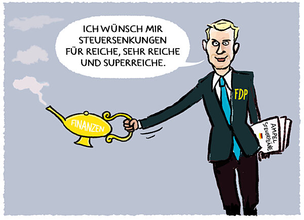 Lindners Steuerplaene