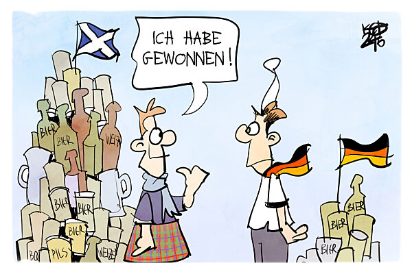 Schottland gegen Deutschland