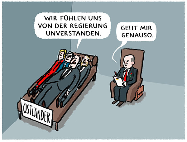 Scholz trifft Ost-Laenderchefs