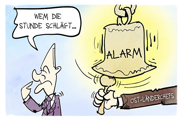 Ost Laenderchefs schlagen Alarm