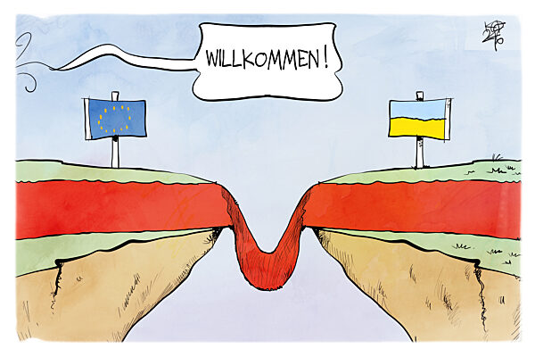 Die Beitrittsgespraeche mit der Ukraine beginnen