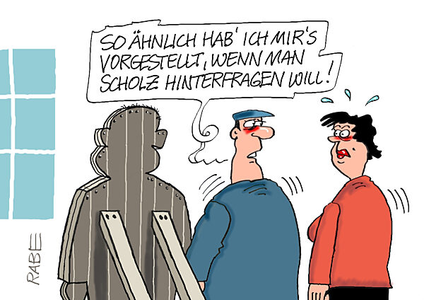 Scholz Hinterfragung II