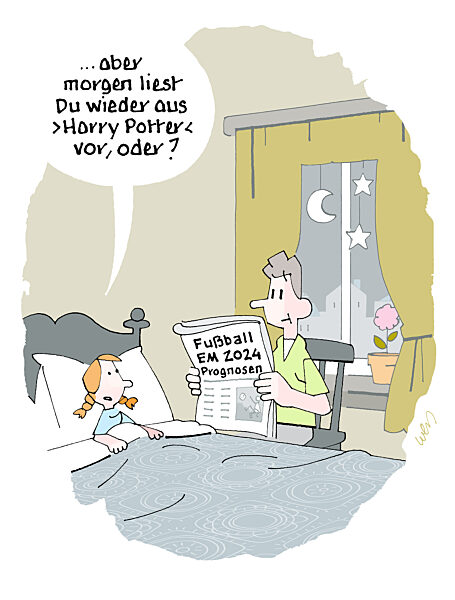 Sportliche Bettlektuere