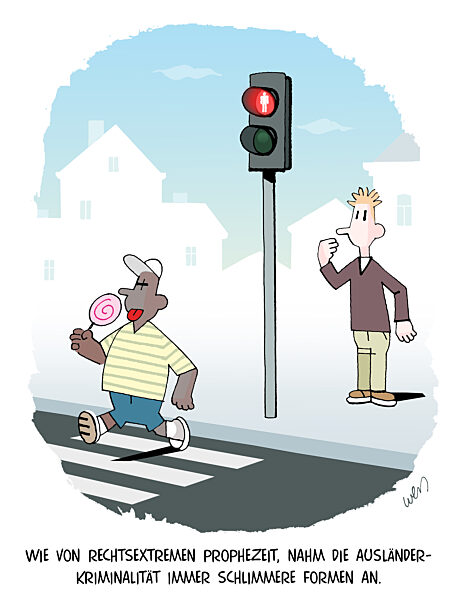 Hoher Verbrechenswellengang